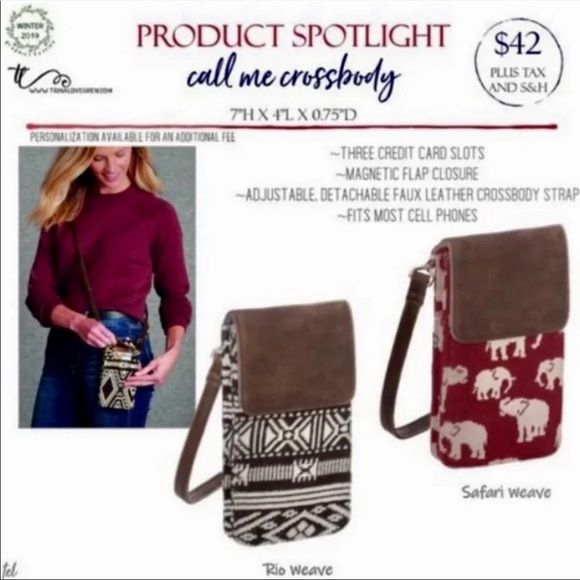 Thirty-One Safari Weave Crossbody NWT - Picture 4 of 4